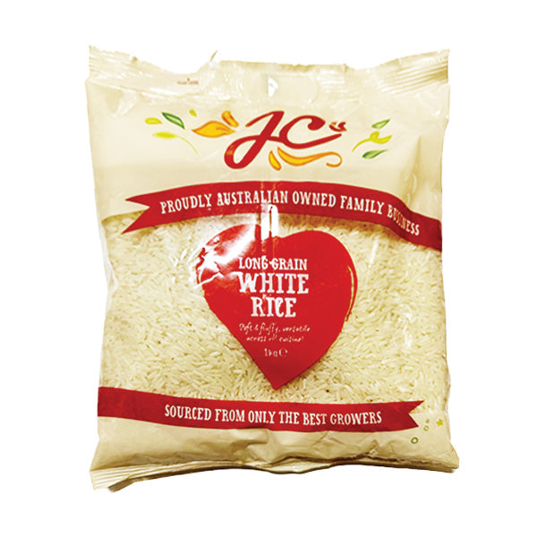 JC's Long Grain White Rice 1kg