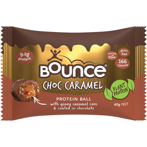 Bounce Choc Caramel Protein Balls 40g - 3 for $4
