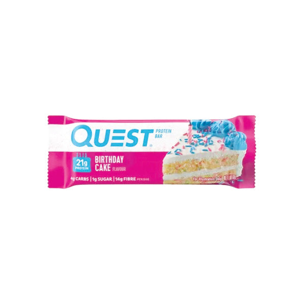 Quest Birthday Cake Bar 60g