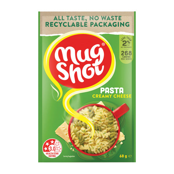 Mug Shot Creamy Cheese 68g