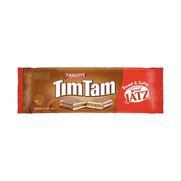 Arnott's Tim Tam Jatz Biscuits 165g