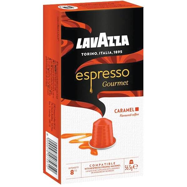 Lavazza Espresso Gourmet Coffee Pods with Caramel 10-Pack