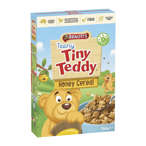 Arnott's Tiny Teddys Honey 350g