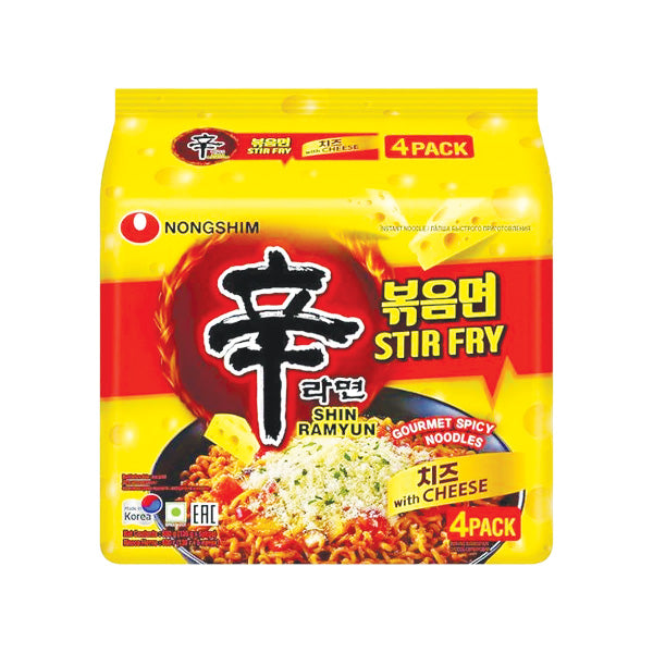 Nongshim Cheese Stir Fry 4-Pack