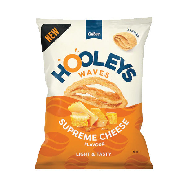 Hooley's Waves Cheese Supreme 90g