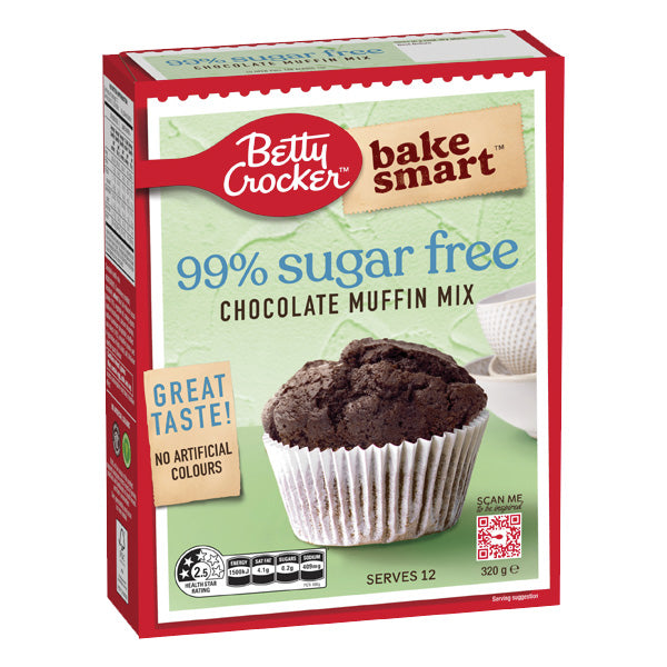 Betty Crocker Sugar Free Chocolate Muffin Mix 320g