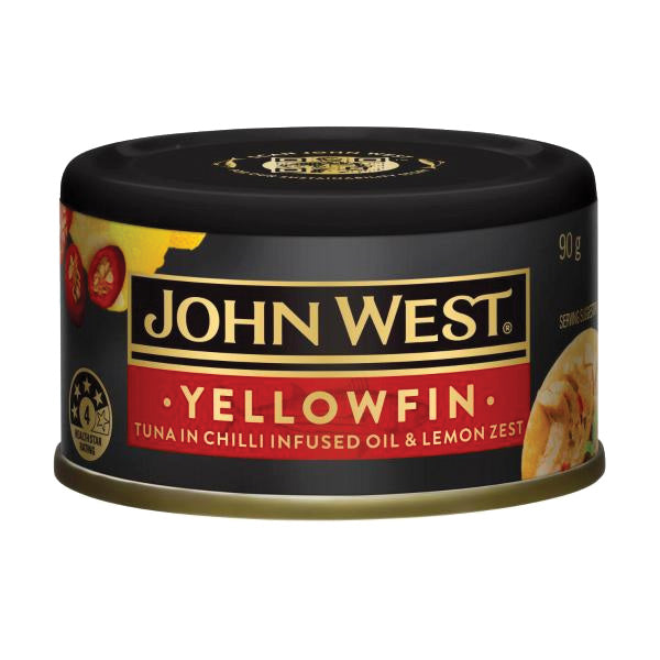 John West Yellowfin Tuna Varieties 90g - 3 for $4