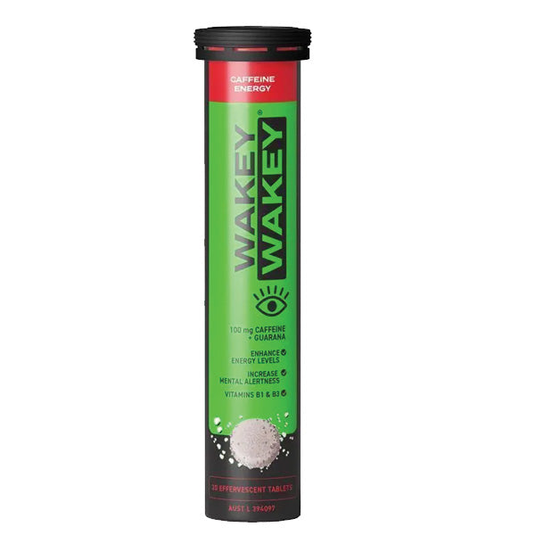 Wakey Wakey Energy Caffine Effervescent 20pk Varieties