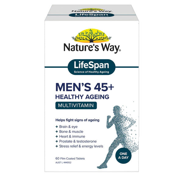 Nature's Way Lifespan Healthy Aging Multivitamin Tablets 60pk Men's or Women's