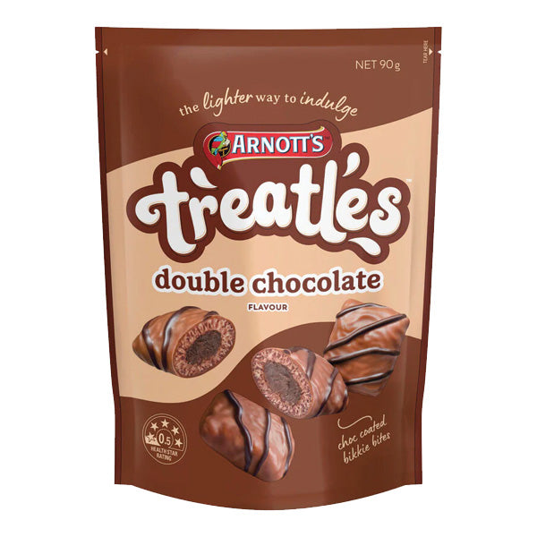 Arnott's Treatles Double Choc 90g