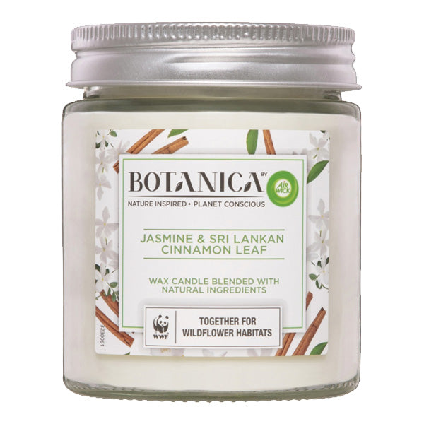 Air Wick Botanica Jasmine & Sir Lankan Cinnamon Candle 205g
