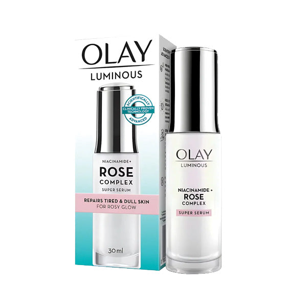 Olay Super Serum Luminous Rose Complex Repair Tired Skin 30ml