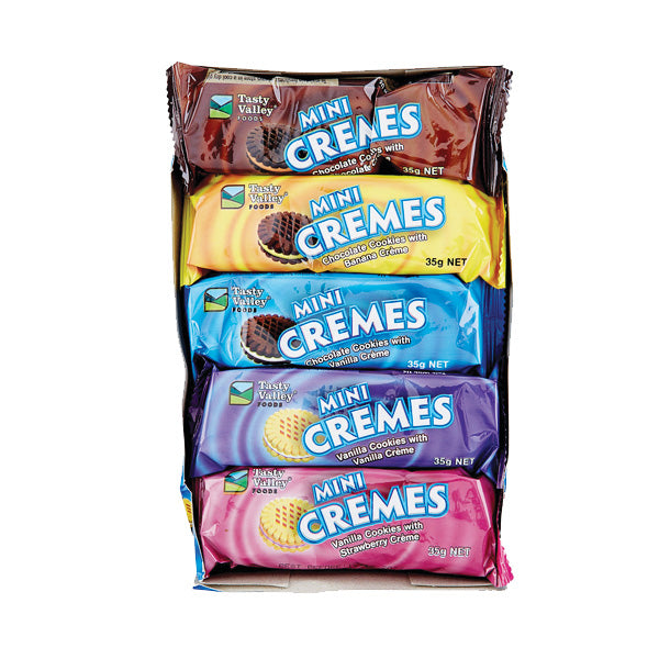 Tasty Valley Mini Cremes 10-Pack 350g