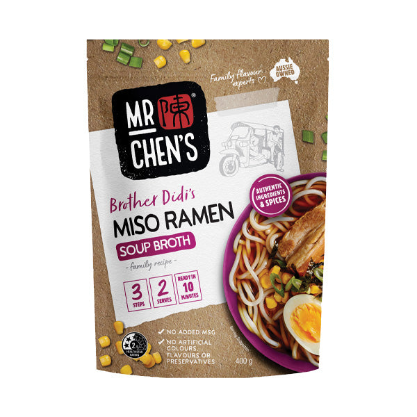 Mr Chens Miso Ramen Soup Broth 400g