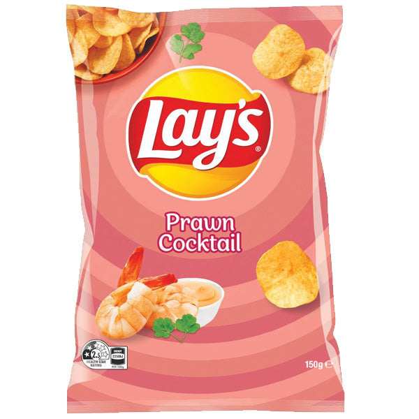 Lays Prawn Cocktail Chips 150g