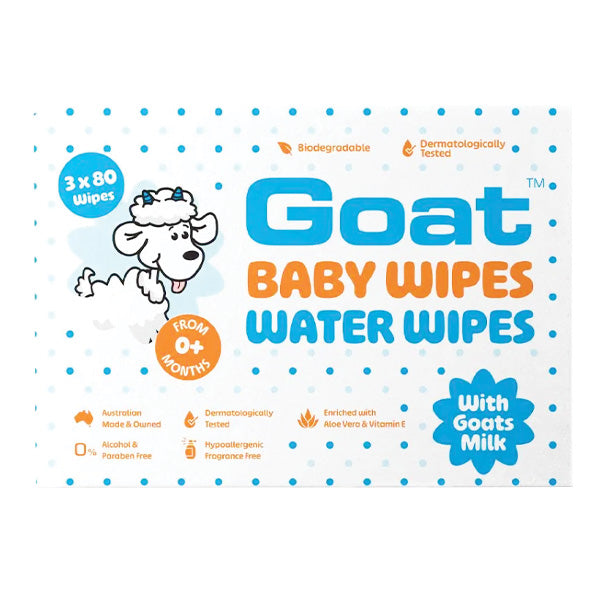 Goat Baby Water Wipes 240pk