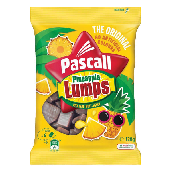 Pascall Pineapple Lumps 120g