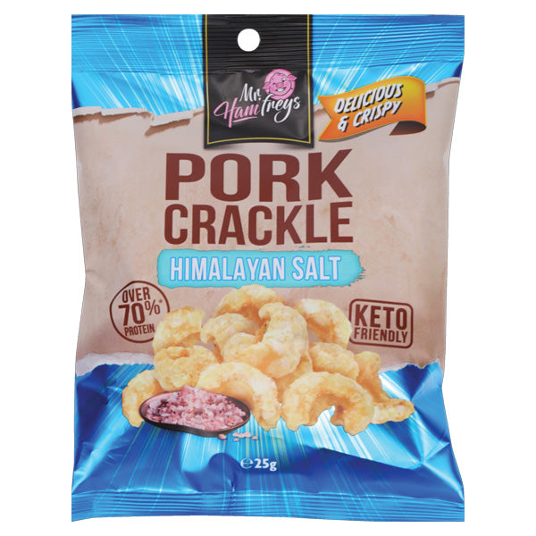 Mr Hamfrey's Pork Crackle Himalayan Salt 25g