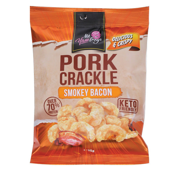 Mr Hamfrey's Pork Crackle Smokey Bacon 25g