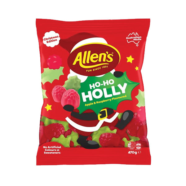 Allens Christmas Holly Lollies 470g