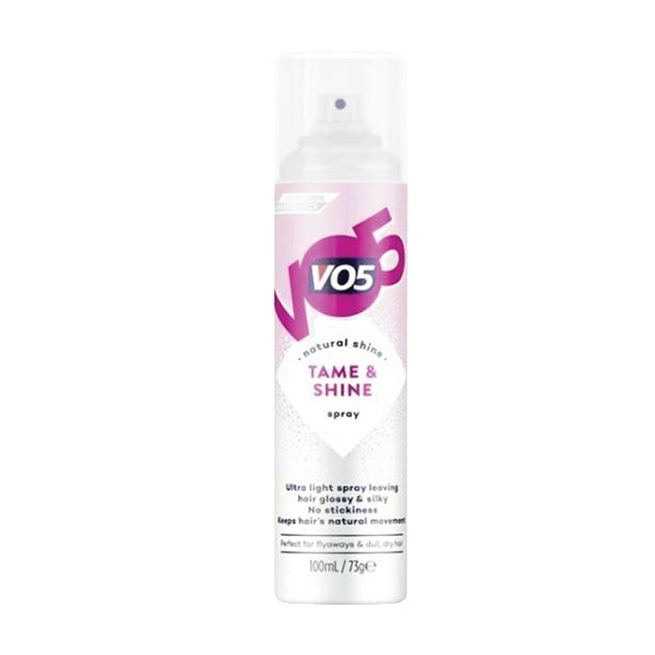 VO5 Natural Shine Spray Tame & Shine 100ml/73g