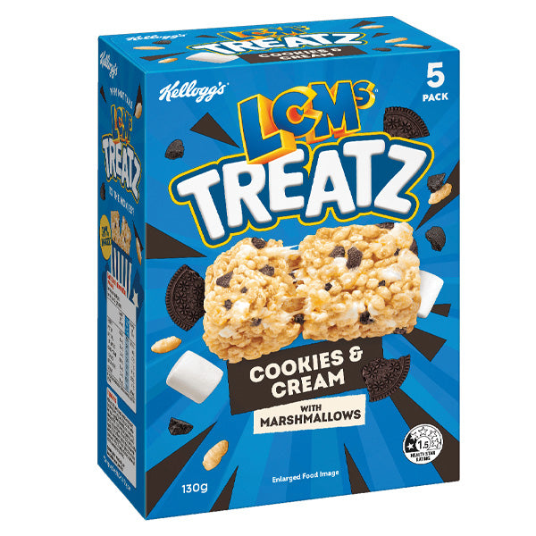 Kelloggs LCM's Treatz Cookies & Cream 5-Pack