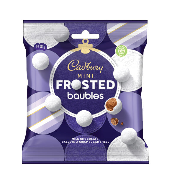 Cadbury Mini Frosted Baubles 80g
