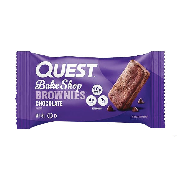 Quest Bake Shop Chocolate Brownie 55g