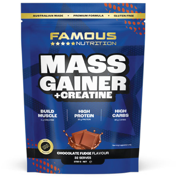 Famous Nutrition Mass Gainer + Creatine Chocolate 510g