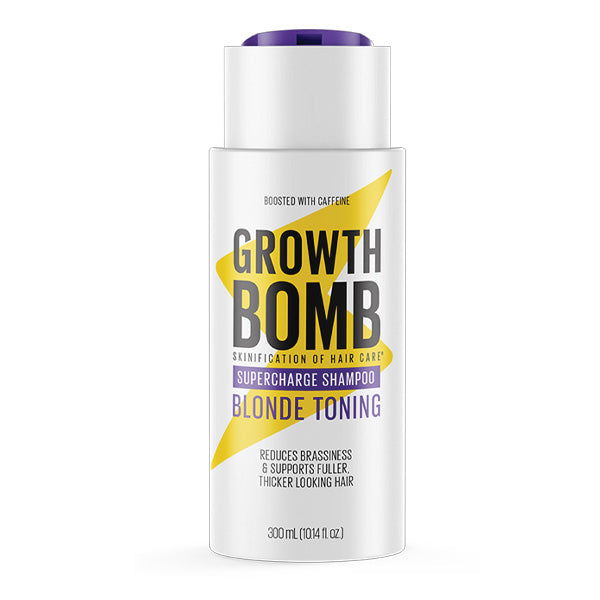 Growth Bomb Blonde Toning Shampoo or Conditioner 300ml