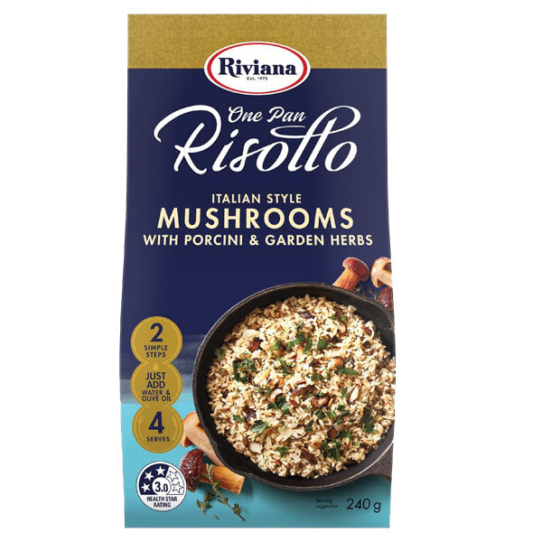 Riviana Risotto Mushroom 240g