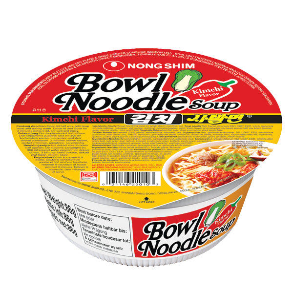 Nongshim Bowls Kimchi 100g