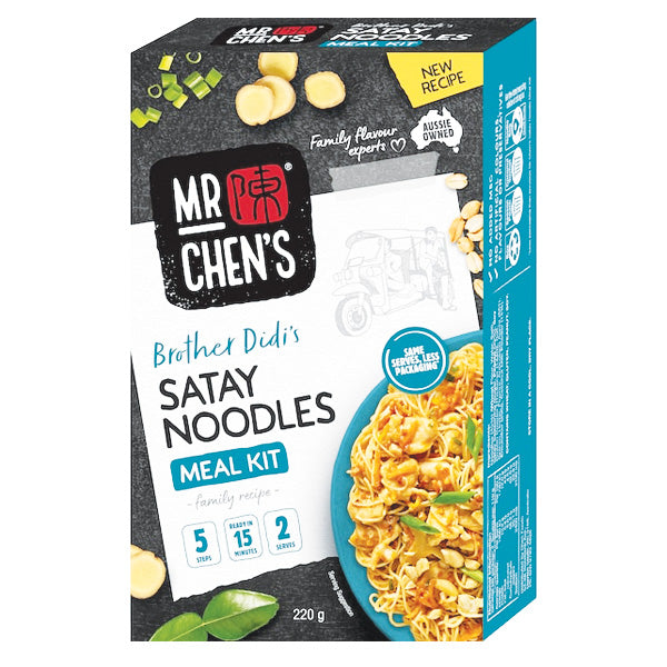 Mr Chens Satay Noodle Kit 220g