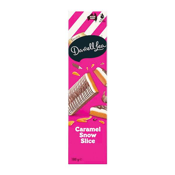 Darrell Lea Caramel Snow Slice 180g