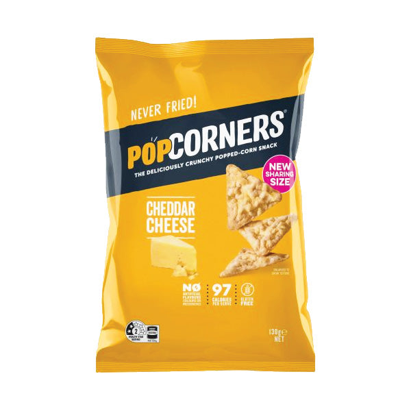 Popcorners Cheddar Cheese 130g