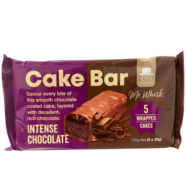 Mr. Whisk Cake Bar Intense Chocolate 5pk