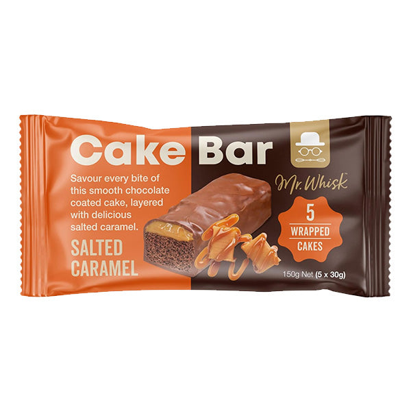 Mr. Whisk Cake Bar Salted Caramel 5pk
