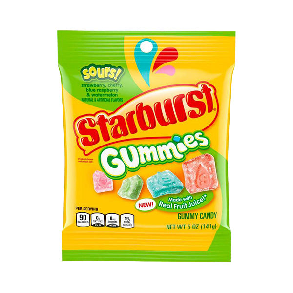 Starburst Gummies Sour 141g