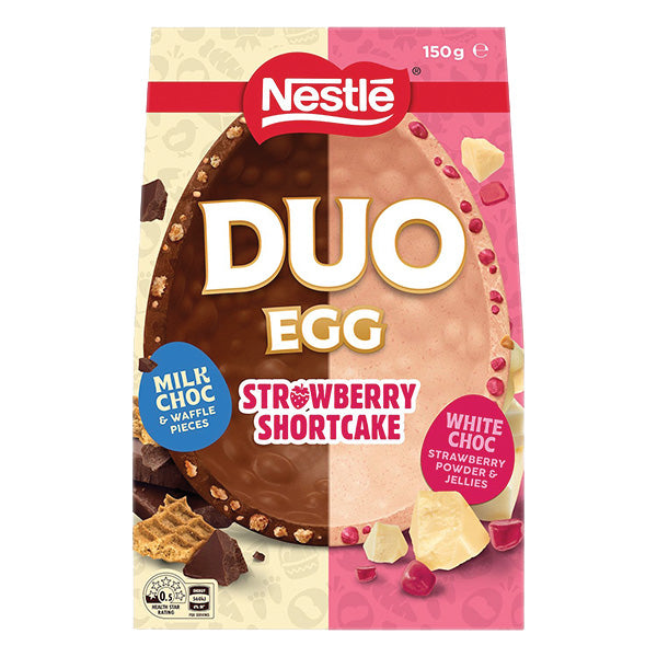 Nestle Duo Egg Strawberry Shortcake 150g