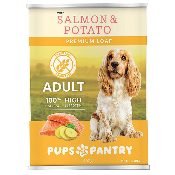 Pups in the Pantry Premium Loaf Dog Food 400g Varieties