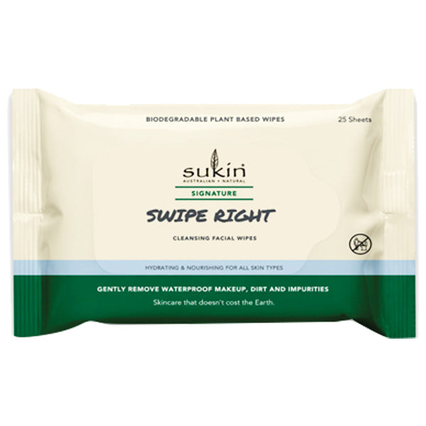 Sukin Signature Cleansing Facial Wipes 25pk