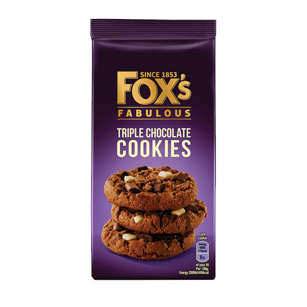 Fox's Triple Choc Cookies 180g