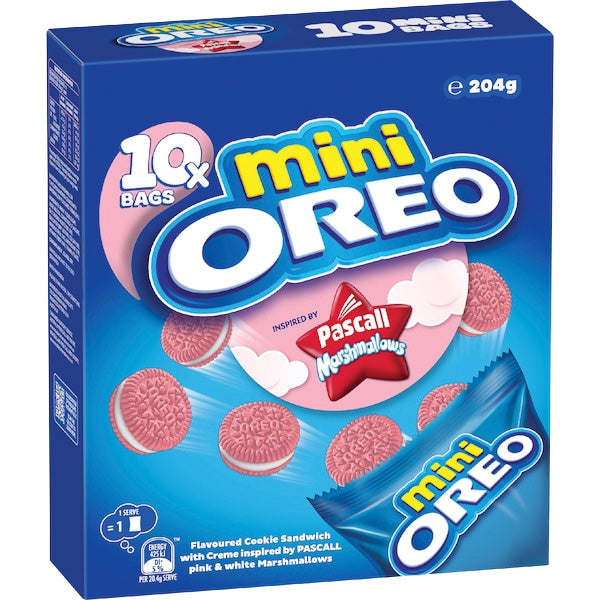 Oreo Pascall Marshmallows Minis 10pk