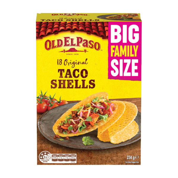Old El Paso Taco Shell's 18pk