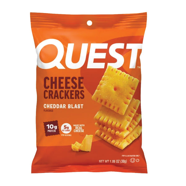 Quest Protein Cheese Crackers 30g
