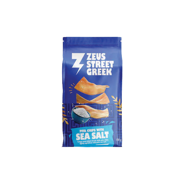 Zeus Street Greek Pita Chips 150g Varieties