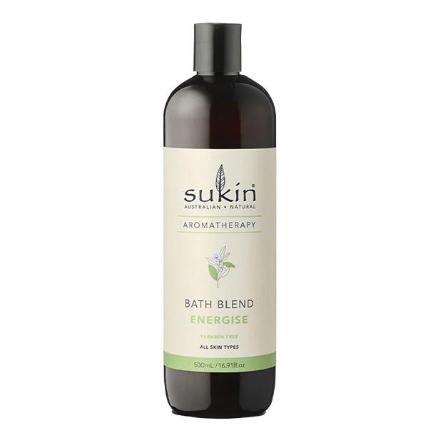 Sukin Bath Blend Australian Natural Aromatherapy Energize 500ml