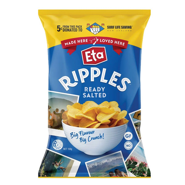 ETA Ripples Chips 150g Varieties