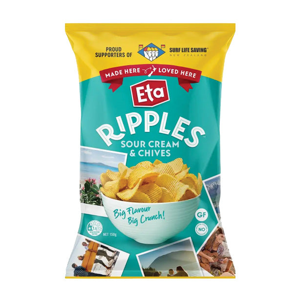ETA Ripples Chips 150g Varieties