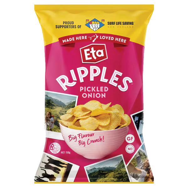ETA Ripples Chips 150g Varieties